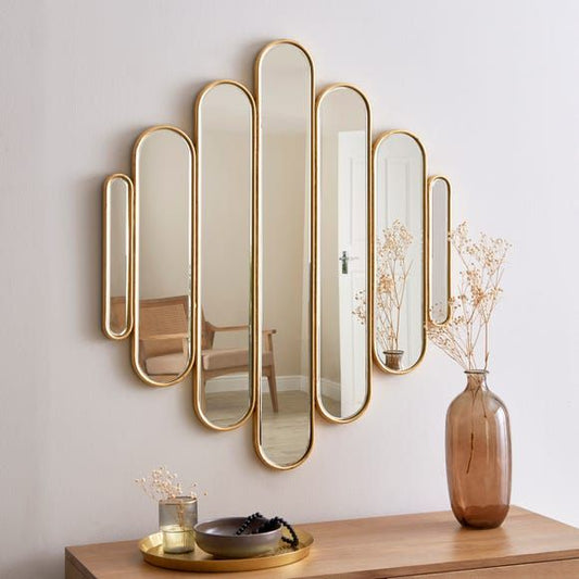 Art Deco Fan Mirror