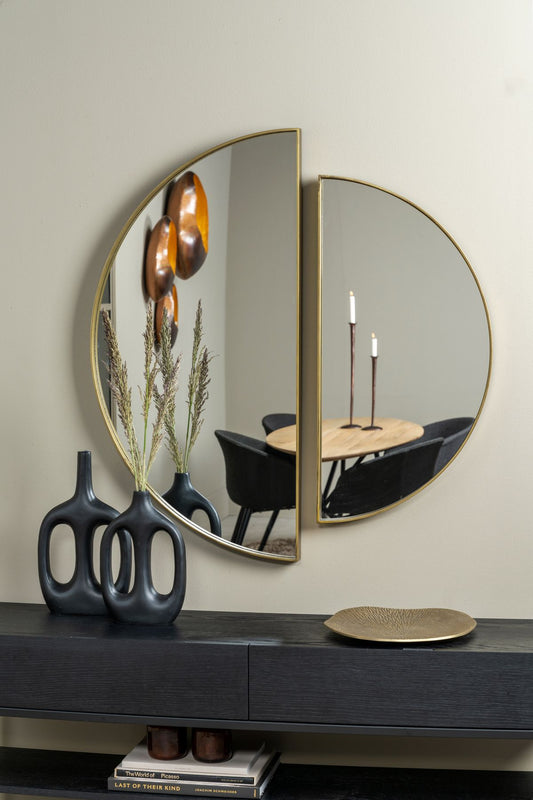 Split Half-Moon Duo Mirror